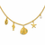 Shell fish Beach Charm Necklace