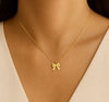 Bow Necklace
