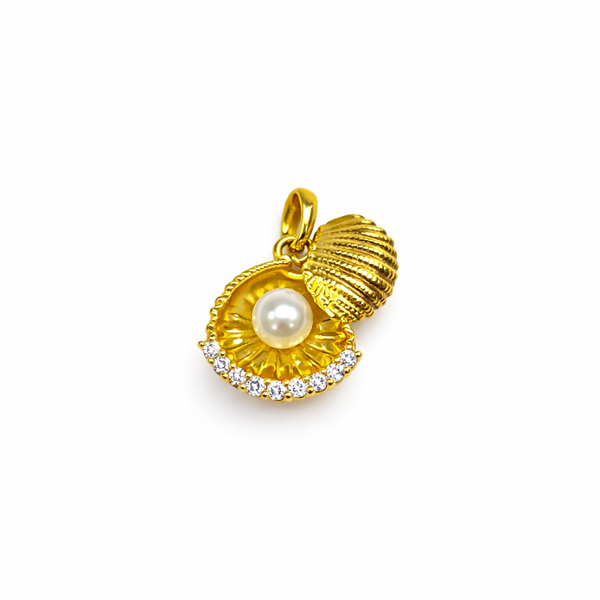 Glow Pearl Pendant Necklace