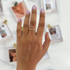 Criss charm ring
