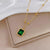 Green Glow Necklace