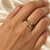 Aarvi Butterfly Mangalsutra Ring