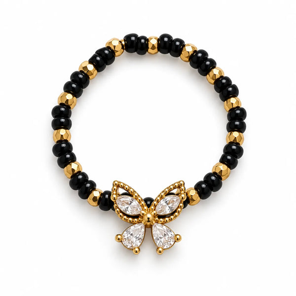 Aarvi Butterfly Mangalsutra Ring