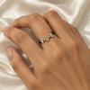 Ziva Oval Trio Mangalsutra Ring