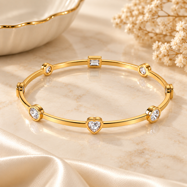 Amara Crystal Bangle