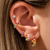 Aurora Gem Ear Stack - Mismatch