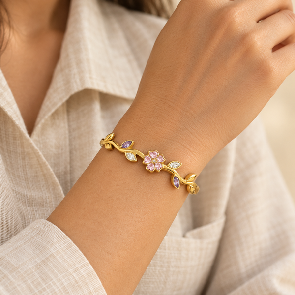 Fleur Bloom Crystal Kada