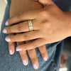 Galaxy band ring