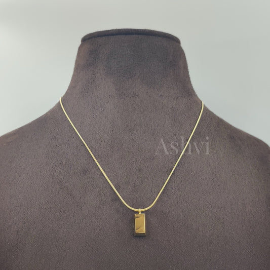 Cube Bar Necklace