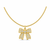 Bow Diamond Necklace