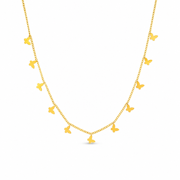 Butterfly Tanmaniya Necklace