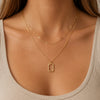 Molten Frame Necklace
