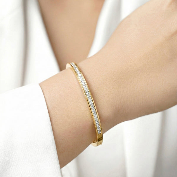 Single Line Diamond Kada