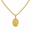 Rose Stamp Necklace