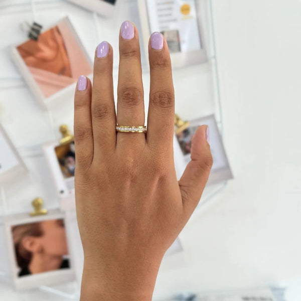 Duo glow loop ring