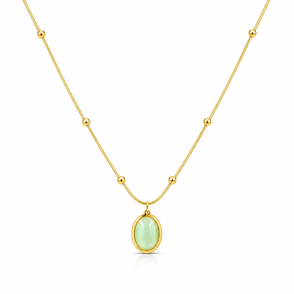 Cat Eye Stone Necklace