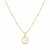 Classic Square Necklace