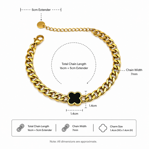 Clover Chain Bracelet