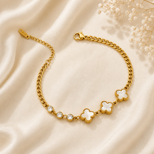 Clover Diamond Bracelet