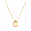 Cream Stone Necklace