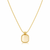 Cream Stone Necklace