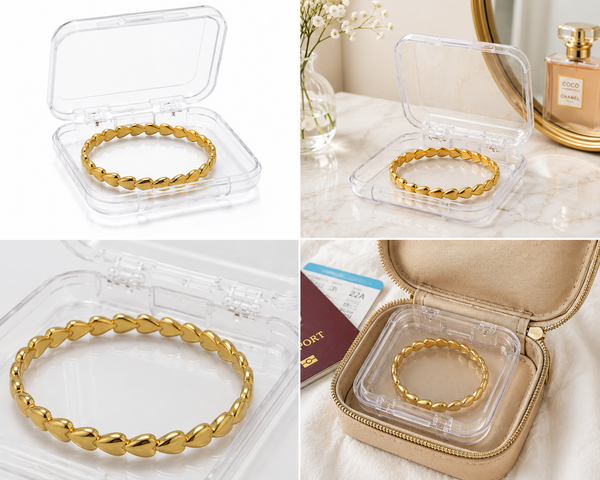 Acrylic Jewelry Organizer Box – Transparent Portable Storage