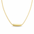 Curved Bar Necklace