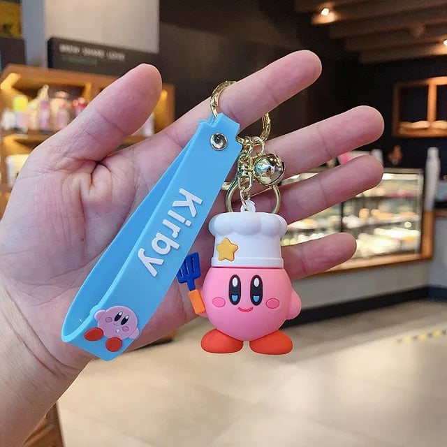 Kirby 3D keychain