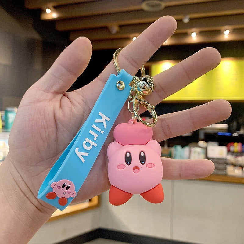 Kirby 3D keychain