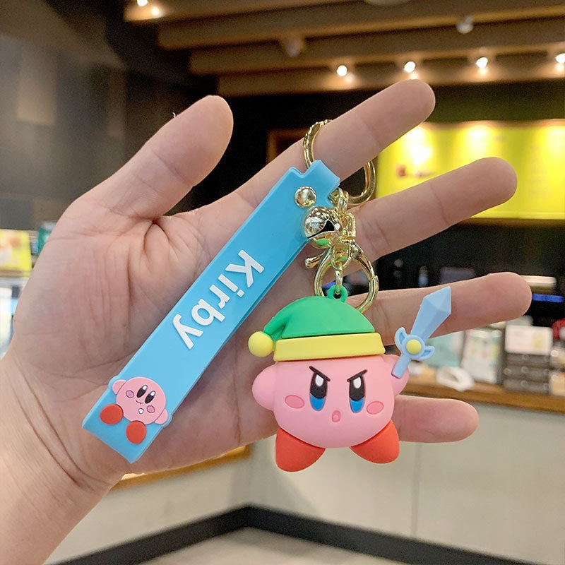 Kirby 3D keychain