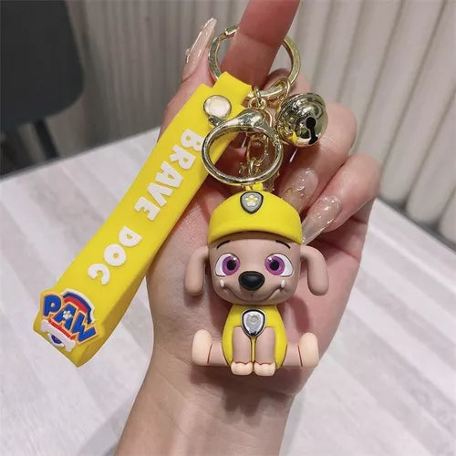 Brave Dog 3D keychain