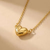 Tiny Heart Megnat Necklace
