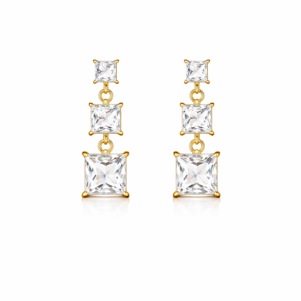 Crystal Dangler Earrings