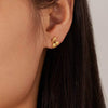 Cherry pop studs earrings