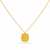 Daisy Stamp Necklace
