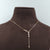 Dangling Crystal Star Necklace