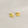 Golden frost bites earrings