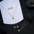 Dainty Heart Diamond Set