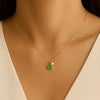 Minimalist gemstone Necklace