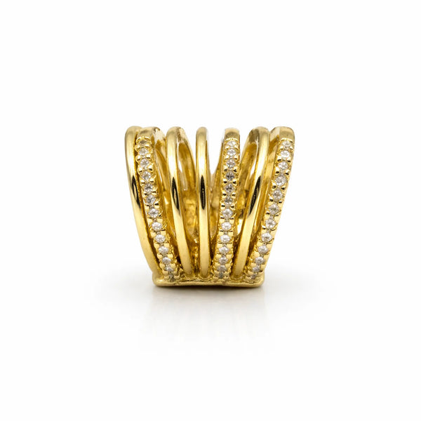Crystal Bridge Ear Cuff