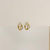 Glow pinch earrings