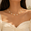 Daisy Pearl Necklace