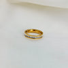 Diamond rail ring
