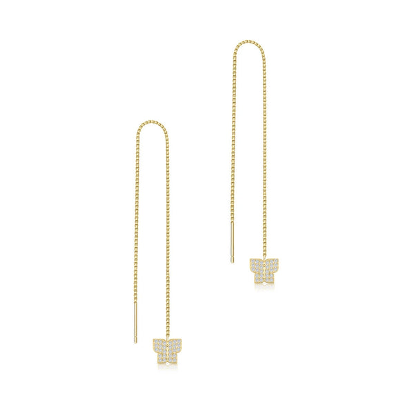 Luna Flutter Threaders Earring Set