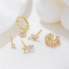 Floral CharmEar Stack - Mismatch