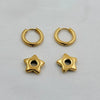 Twinkle Star Hoops