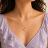 Minimalist gemstone Necklace