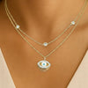 Layer Evil eyeNecklace