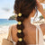 Circle Stone Flower Hair Tie