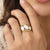 Oval Decore Layer Cuff Ring
